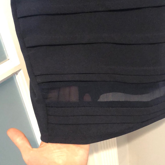 Navy Blue Dress Medium - Picture 3 of 4
